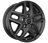 Cerchio in Lega MSW 40 Van in 6,5x16 ET55 Foratura 5x160 Colore Gloss Dark Grey