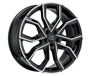 CERCHIO IN LEGA MSW MSW 41 PER LEXUS IS 250 8.5X20 5X114.3 GLOSS BLACK FULL ETC