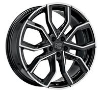 CERCHIO IN LEGA MSW MSW 41 PER VOLKSWAGEN TRANSPORTER T6 COMBI 9X20 5X120 G 3PE