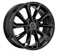 CERCHIO IN LEGA MSW MSW 42 PER AUDI A5 CABRIOLET 7.5X17 5X112 GLOSS BLACK Q QS4