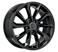 CERCHIO IN LEGA MSW MSW 42 PER AUDI TT RS ROADSTER 8X18 5X112 GLOSS BLACK K25