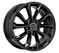 CERCHIO IN LEGA MSW MSW 42 PER MITSUBISHI LANCER 7.5X17 5X114.3 GLOSS BLACK YO8