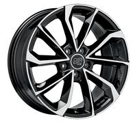 CERCHIO IN LEGA MSW MSW 42 PER SUBARU B9 TRIBECA 8X18 5X114.3 GLOSS BLACK F A2X