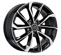 CERCHIO IN LEGA MSW MSW 42 PER TOYOTA C-HR 8X19 5X114,3 GLOSS BLACK FULL PO DOG