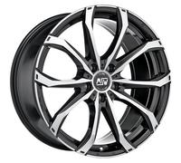 CERCHIO IN LEGA MSW MSW 48 PER HONDA FR-V 8X19 5X114.3 GLOSS BLACK FULL POL 66C