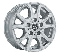 Cerchio in Lega MSW 48 VAN 7x17 ET68 5x130 Full Silver