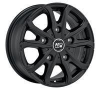Cerchio in Lega MSW 48 Van in 7x17 ET68 Foratura 5x118 Colore Matt Black