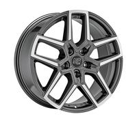 CERCHIO IN LEGA MSW MSW 52 PER JAGUAR X-TYPE 8.5X20 5X108 GLOSS GUN METAL F S0D