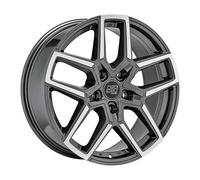 CERCHIO IN LEGA MSW MSW 52 PER LEXUS IS 250 8.5X20 5X114.3 GLOSS GUN METAL FULL