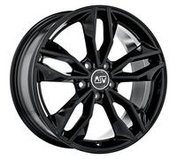 CERCHIO IN LEGA MSW MSW 71 PER AUDI TT ROADSTER 7.5X17 5X112 GLOSS BLACK RNS