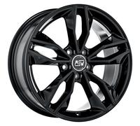 CERCHIO IN LEGA MSW MSW 71 PER MERCEDES-BENZ VITO M1 8.5X19 5X112 GLOSS BLA R5U