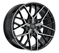 Cerchi in lega MSW 74 8,5x19 ET 35 5x112 GLOSS BLACK FULL POLISHED