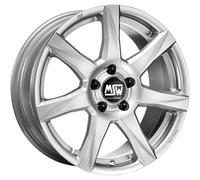 CERCHIO IN LEGA MSW MSW 77 PER DAIHATSU MATERIA 6X15 4X100 FULL SILVER 029
