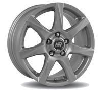 CERCHIO IN LEGA MSW MSW 77 PER FIAT BRAVO 6X15 4X100 MATT DARK GREY MIA