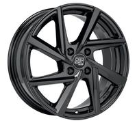 CERCHIO IN LEGA MSW MSW 80-4 PER CHEVROLET NUBIRA 6X15 4X100 GLOSS BLACK BM1