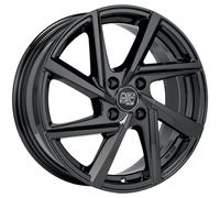 CERCHIO IN LEGA MSW MSW 80-4 PER FIAT PUNTO EVO 6X15 4X100 GLOSS BLACK YPL