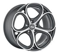 CERCHIO IN LEGA MSW MSW 82 PER JEEP CHEROKEE 8X19 5X110 MATT GUN METAL FULL POL