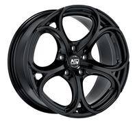 CERCHIO IN LEGA MSW MSW 82 PER ALFA ROMEO TONALE 9X20 5X110 GLOSS BLACK TSI