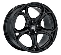 Cerchio in Lega MSW 82 in 8x18 ET50 Foratura 5x108 Colore Gloss Black