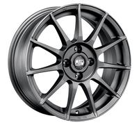 CERCHIO IN LEGA MSW MSW 85 PER LANCIA YPSILON 7X17 4X100 MATT GRAPHITE 30G
