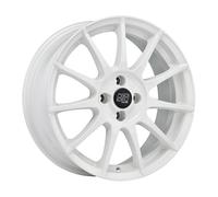 CERCHIO IN LEGA MSW MSW 85 PER FIAT 500 7X17 4X98 WHITE N3F