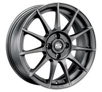 CERCHIO IN LEGA MSW MSW 85 PER FIAT MAREA 7X17 4X100 MATT GRAPHITE F55