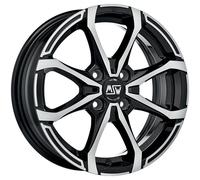 CERCHIO IN LEGA MSW MSW X4 PER DAIHATSU MATERIA 5.5X14 4X100 GLOSS BLACK FULL P