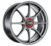Cerchio in Lega OZ Racing FORMULA HLT 4F 7x17 ET37 4x100 Grigio Corsa
