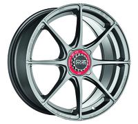 CERCHIO IN LEGA OZ RACING FORMULA HLT 4F PER LANCIA YPSILON 7X17 4X98 GRIGI MSH