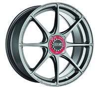 Cerchio in Lega OZ Racing FORMULA HLT 4F 7x17 ET37 4x100 Grigio Corsa