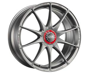 CERCHIO IN LEGA OZ RACING FORMULA HLT PER AUDI A4 AVANT 8X18 5X112 GRIGIO C Z4N