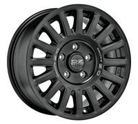 Cerchio in Lega OZ Racing RALLY RAID 8x17 ET25 6x139,7 Matt Black Silver Lett.