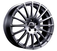 Cerchio in Lega OZ Superturismo GT in 7x18 ET42 4x100 Grigio Corsa Black Lett.