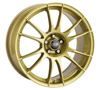 Cerchio in Lega OZ Ultraleggera in 7,5x17 ET48 Foratura 5x100 Colore Race Gold