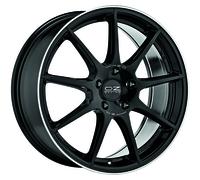 Cerchio in Lega OZ Veloce GT 8x18 ET35 Foratura 5x112 Gloss Black+Diamond Lip