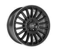 Cerchio in Lega OZ Rally Desert 8x18 ET35 5x120 Matt Black Silver Diamond Lip