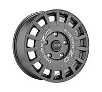 Cerchio in Lega OZ Rally Racing Van 8x18 ET45 5x120 Dark Graphite Silver Lett.