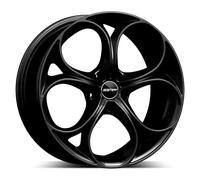 CERCHIO IN LEGA GMP DRAKE PER ALFA ROMEO 9x19 5x110 GLOSSY BLACK WSD