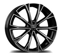 CERCHIO IN LEGA PER ALFA ROMEO STELVIO 9,5J22" 5X110 28 65,10 GMP TOTALE BLACK D