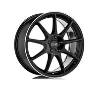 CERCHIO IN LEGA PER AUDI A3 7,5J17" 5X112 35 75 OZ VELOCE GT GLOSS BLACK DIAMOND