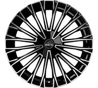 Cerchi in lega per VOLKSWAGEN T-Roc 20" - ANTERA A103 PIANO BLACK DIAMOND