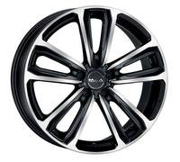 CERCHIO IN LEGA PER AUDI A6 7,5J17" 5X112 47 76 MAK MAGMA BLACK MIRROR