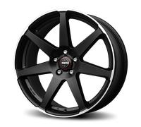 CERCHIO IN LEGA PER SKODA ELROQ 8,5J19" 5X112 30 79,60 MOMO SEVEN NERO OPACO DIA