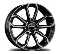 CERCHIO IN LEGA PER AUDI E-TRON 10,0J22" 5X130 48 71,60 GMP FURIOSA BLACK DIAMON