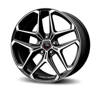 CERCHIO IN LEGA PER AUDI Q4 9,0J20" 5X112 40 66,60 MOMO RF-04 NERO OPACO DIAMANT