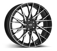 CERCHIO IN LEGA DOTZ Fuji dark PER SKODA 8x20 5x112 BLACK/POLISHED QI4