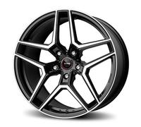 CERCHIO IN LEGA PER BMW M3 10,0J20" 5X112 20 66,60 MOMO RF-06 NERO OPACO DIAMANT