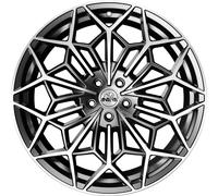 CERCHIO IN LEGA ANTERA A105 PER PORSCHE MACAN S 10.5X20 5X112 MOON GREY DIAMOND