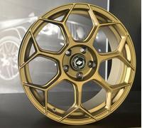 CERCHIO IN LEGA PER MERCEDES CLE 8,0J18" 5X112 45 66,60 GMP RACEWAY ORO CORSA