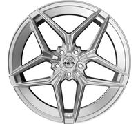 CERCHIO IN LEGA ANTERA A107 CONCAVE PER BMW X6 10.5X20 5X112 SILVER ICE LPO